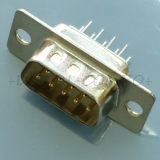 Connecteur D-SUB 9 broches male circuit imprimé