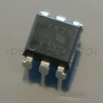 4N28 Optocoupleur sortie transistor DIP-6 Vishay