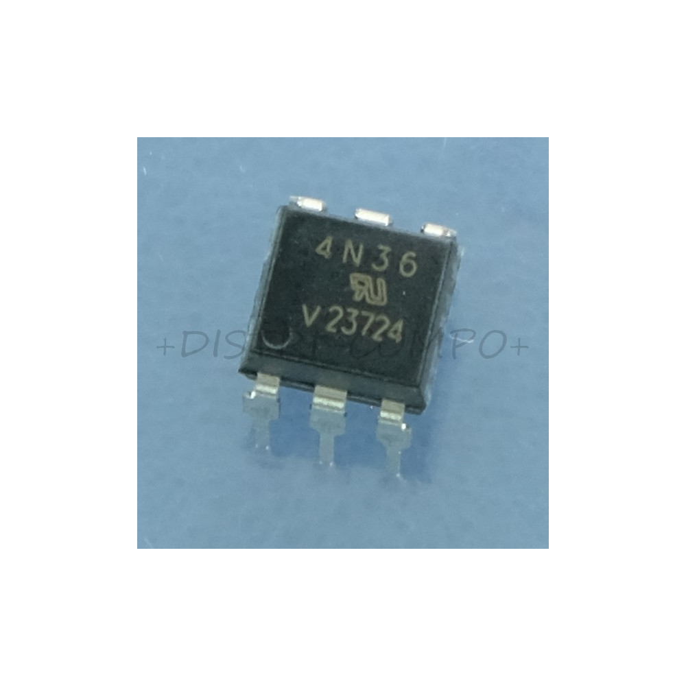 4N36 Optocoupleur sortie transistor DIP-6 Vishay RoHS