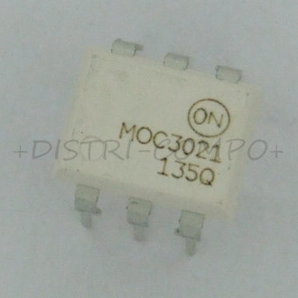 MOC3021M Optocoupler triac driver output 400V 7.5KV DIP-6 ONS RoHS