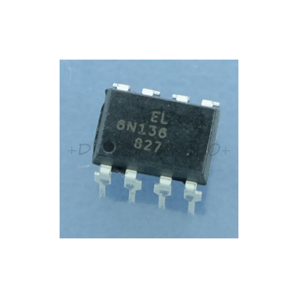 6N136 Photocoupler Transistor 1Mbit/s DIP-8 Everlight RoHS