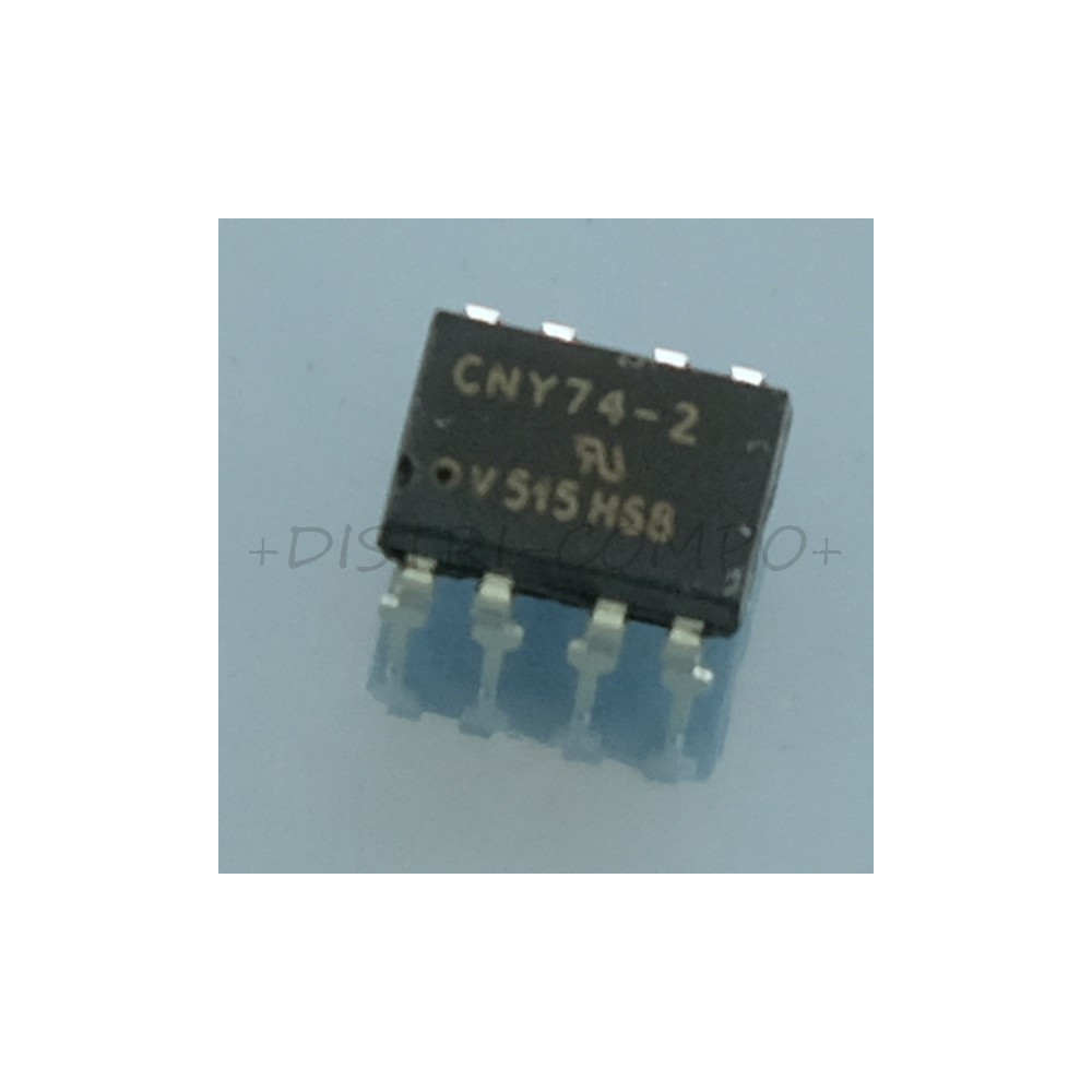CNY74-2H Optocoupleur sortie transistor DIP-8 Vishay Rohs