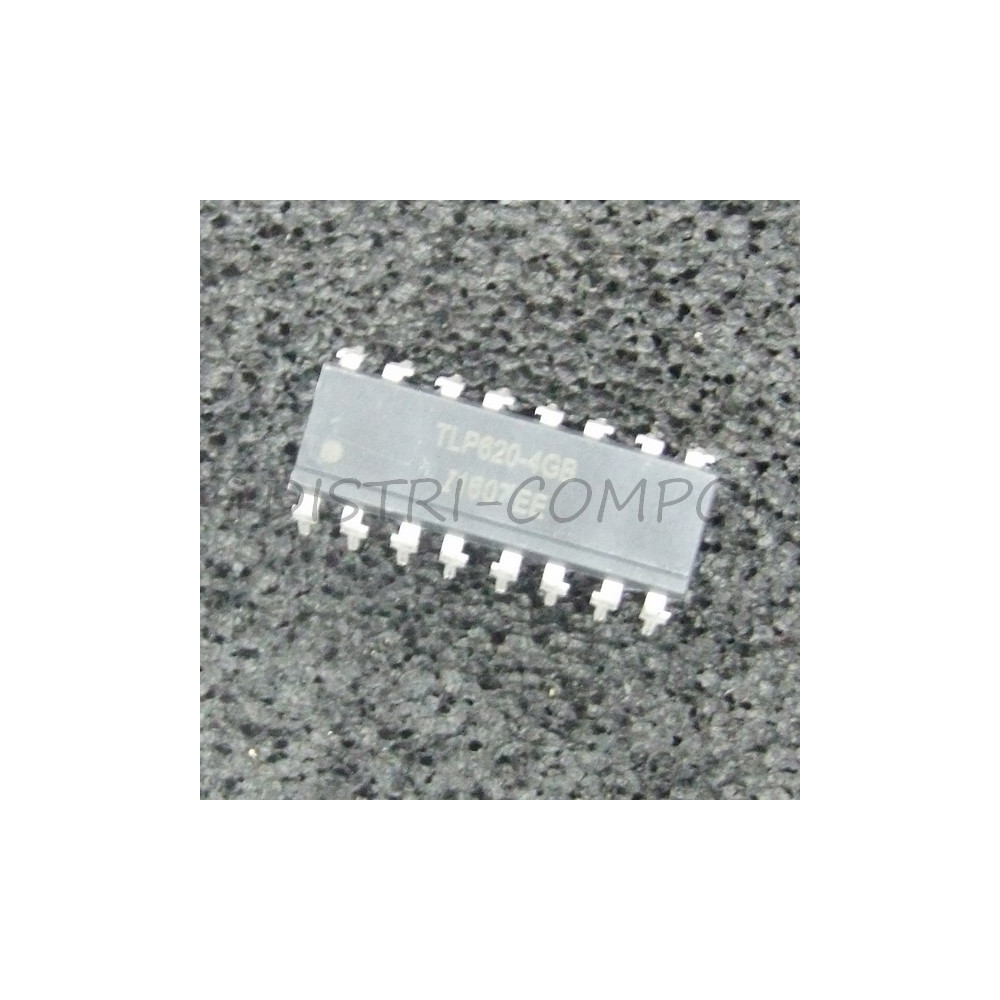 TLP620-4GB Optocoupleur phototransistor 5.3KV DIP-16 Isocom RoHS