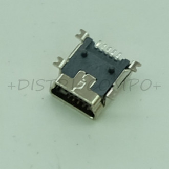 Embase mini USB 5 pins femelle SMD