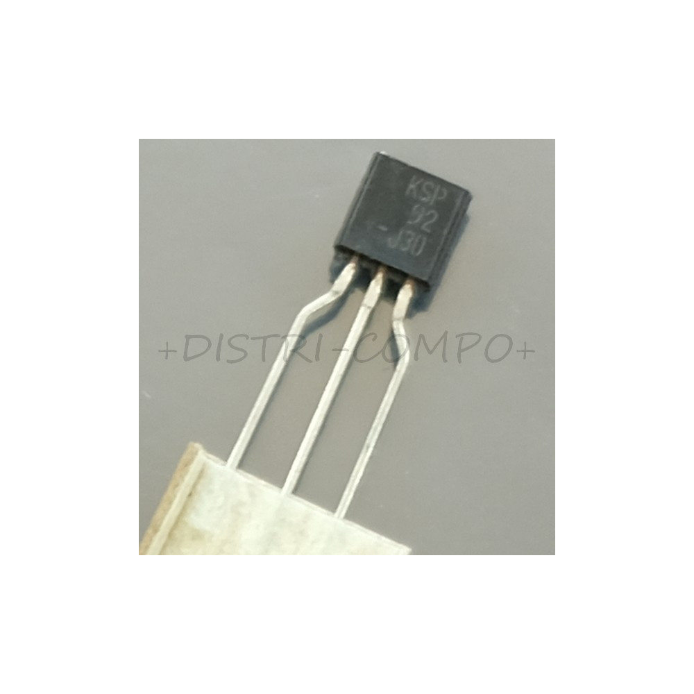 KSP92 Transistor bipolaire PNP -300V -500mA TO-92 ONS RoHS