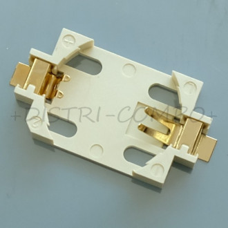 Support pile bouton 20mm version SMD