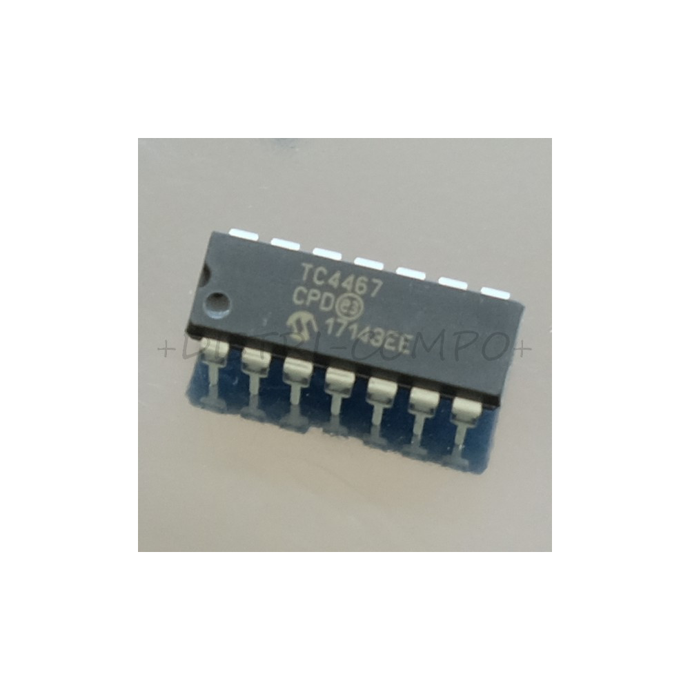 TC4467CPD Logic-Input CMOS Quad Drivers PDIP-14 Microchip RoHS