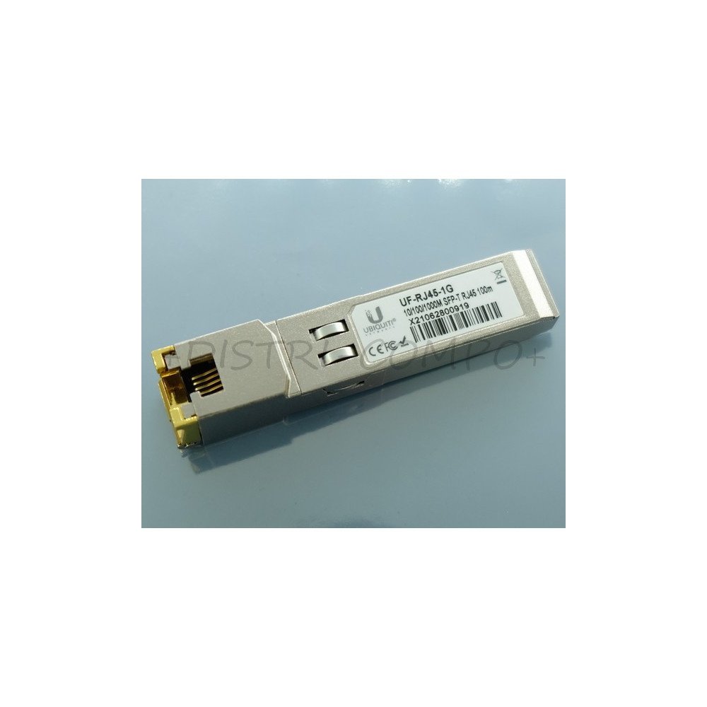 Emetteur Récepteur RJ45 mini GBIC Gigabit-SFP UF-RJ45-1G Ubiquiti