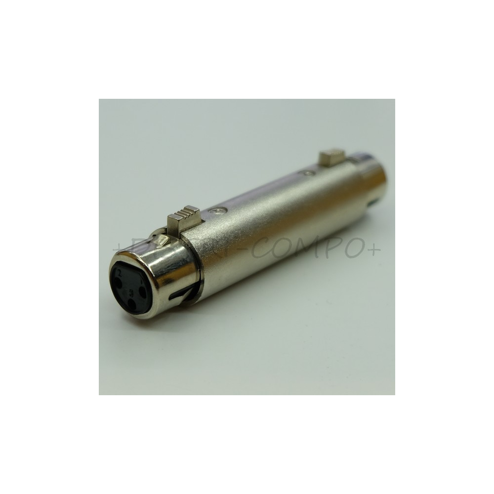 Adaptateur XLR femelle vers XLR femelle RND