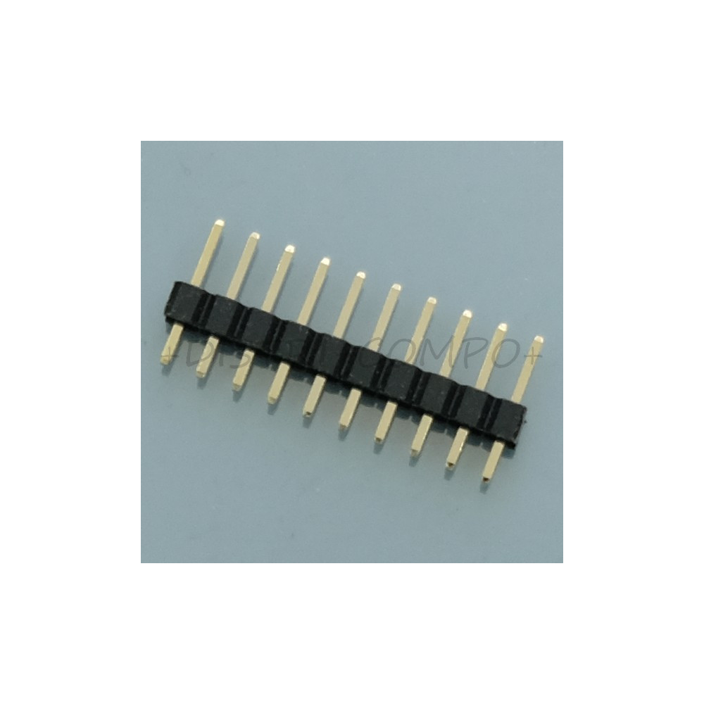 Barrette 1x10 points sécable droite 2.00mm