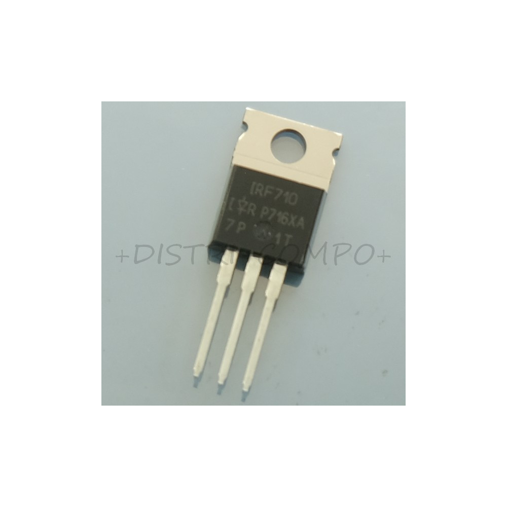 IRF710 Transistor MOSFET 400V 2A TO-220AB I.R.