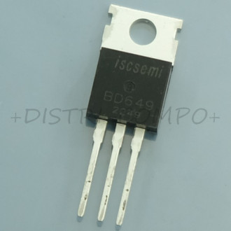 BD649 Transistor Darlington 100V 8A TO-220 Inchange RoHS