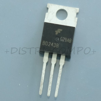 BD243B Transistor BJT NPN 80V 6A 65W TO-220AB Fairchild RoHS