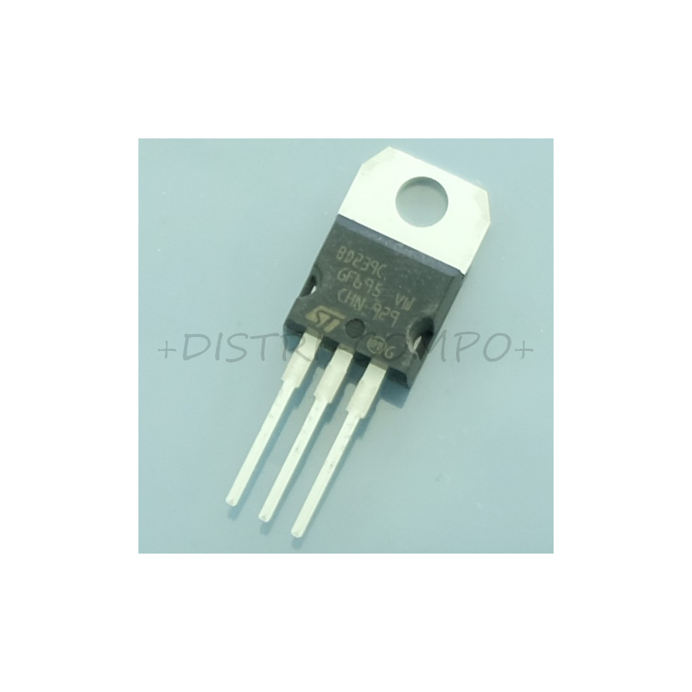 BD239C Transistor BJT NPN 100V 2A 2W TO-220 STM RoHS