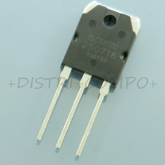 2SD716 Transistor NPN 100V 6A TOP-3 Inchange