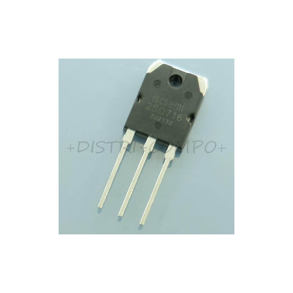 2SD716 Transistor NPN 100V 6A TOP-3 Inchange