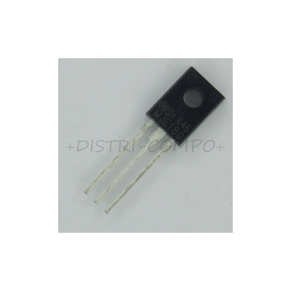 MJE180 Transistor BJT NPN 40V 3A 1500mW TO-126 ONS RoHS