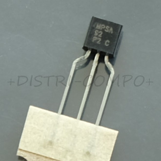 MPSA92 Transistor BJT PNP 300V 500mA 625mW TO-92 Diotec RoHS
