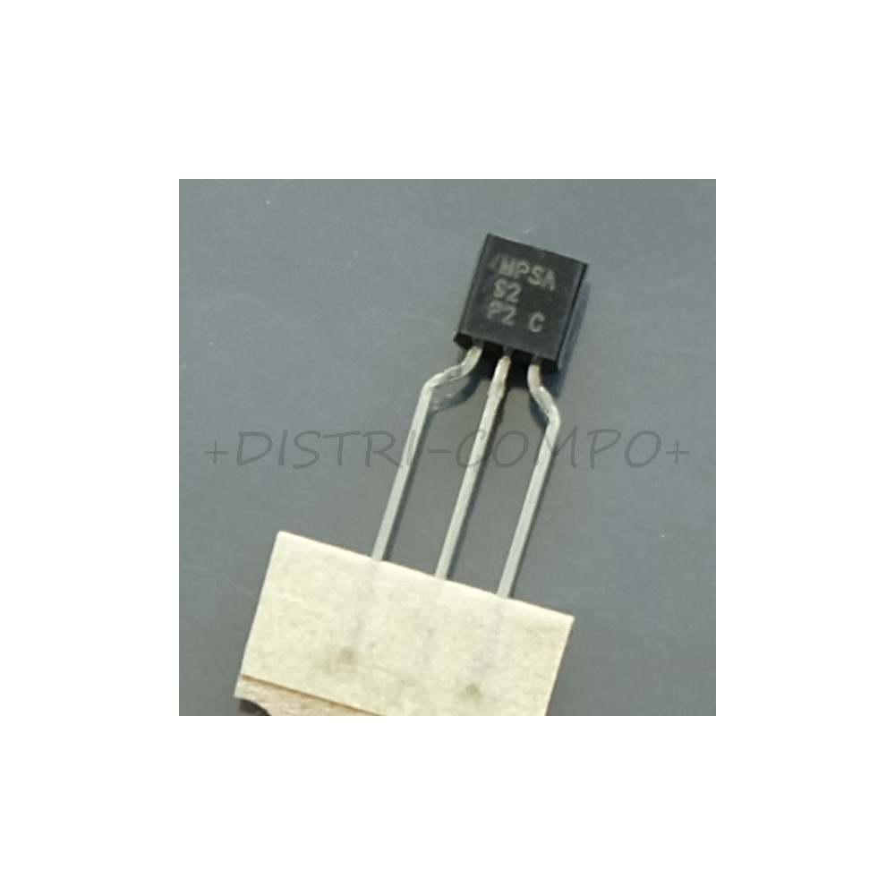 MPSA92 Transistor BJT PNP 300V 500mA 625mW TO-92 Diotec RoHS