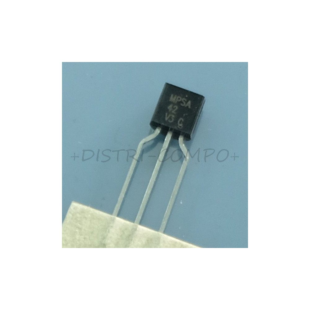 MPSA42 Transistor bipolaire NPN 300V 500mA TO-92 Diotec RoHS