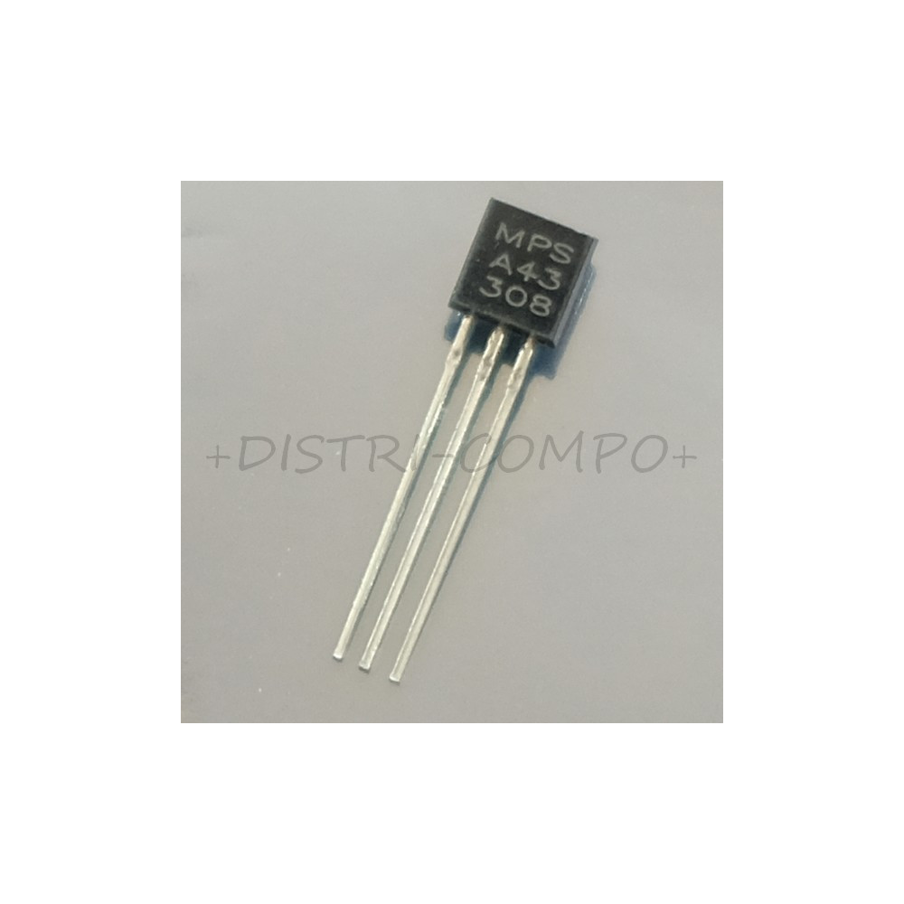 MPSA43 Transistor NPN 200V 500mA TO-92 ONS RoHS