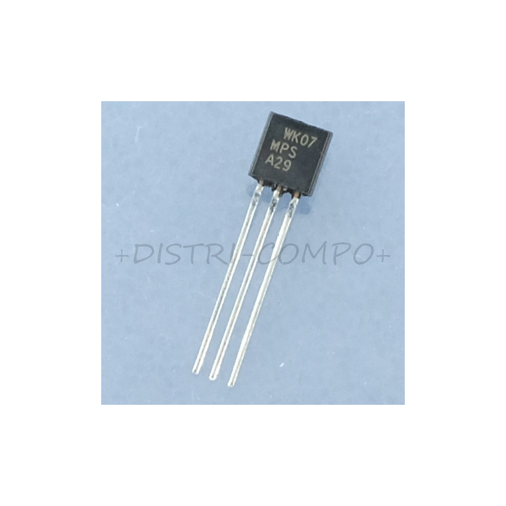 MPSA29 Transistor BJT NPN 100V 500mA TO-92 ONS RoHS