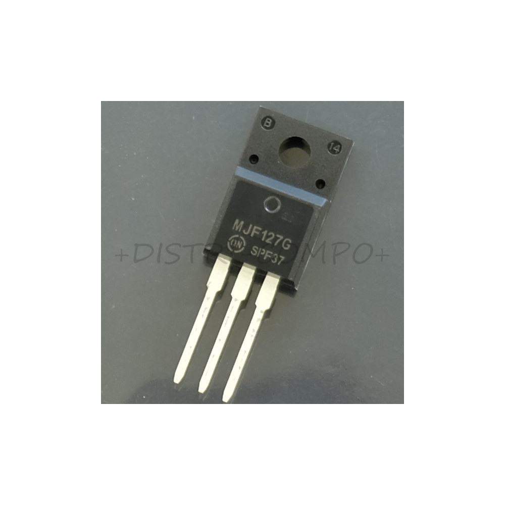 MJF127G Transistor Darlington PNP 100V 5A 2W TO-220FP ONS RoHS