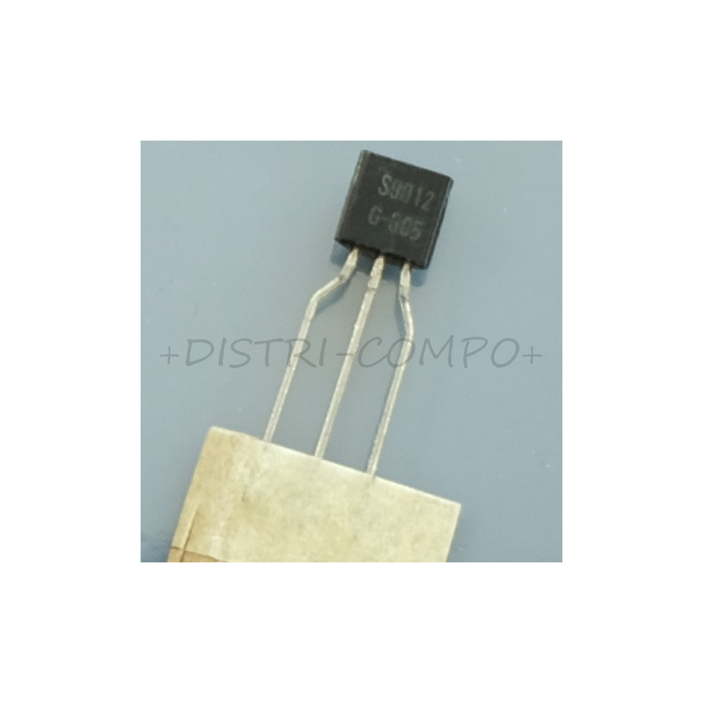 SS9012GTA Transistor BJT PNP 20V 500mA 625mW TO-92 ONS RoHS