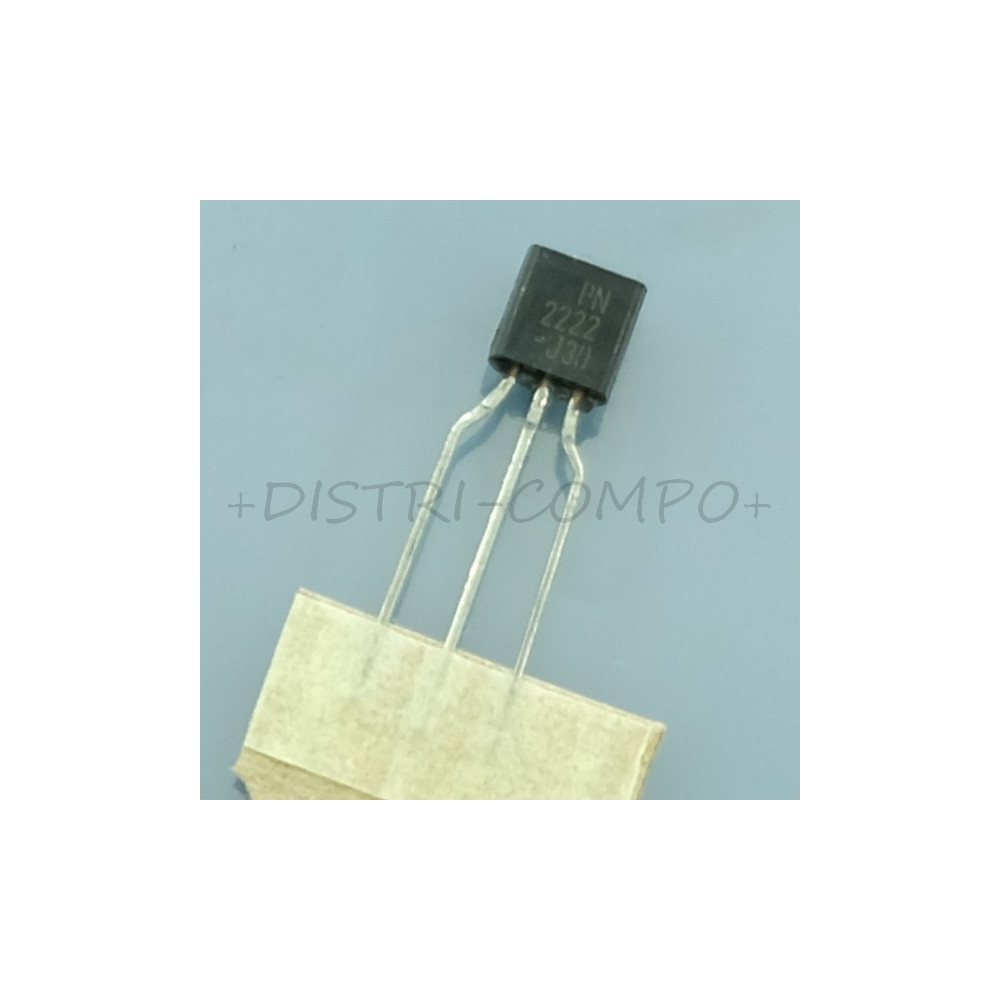 PN2222 Transistor BJT NPN 30V 600mA 625mW TO-92 ONS RoHS