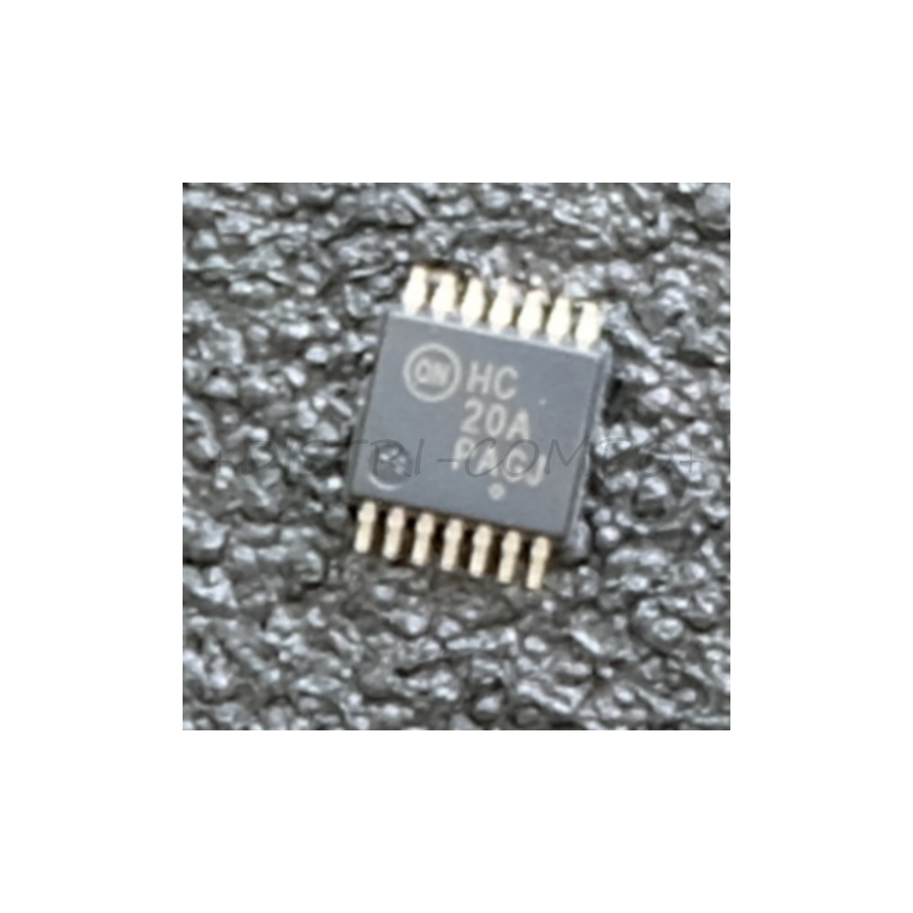 74HC20 - MC74HC20ADTG Dual 4-Input NAND Gate TSSOP-14 ONS RoHS