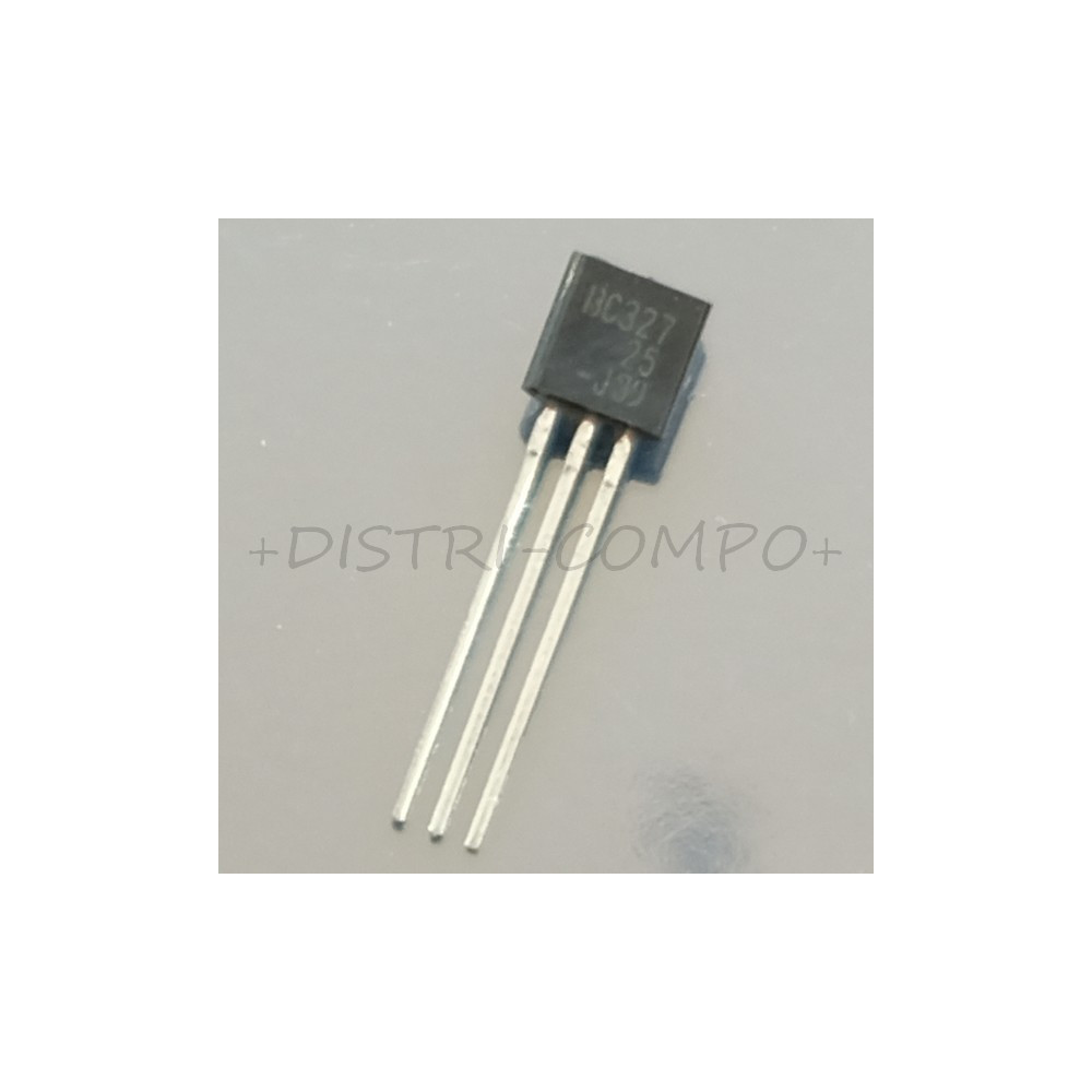 BC327-25 Transistor bipolaire PNP -45V 80mA TO-92 ONS RoHS