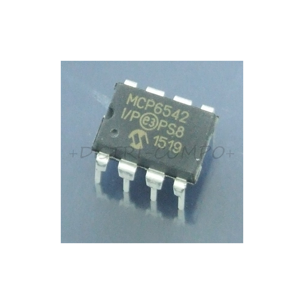 MCP6542-I/P Push-Pull Output DIP-8 Microchip RoHS