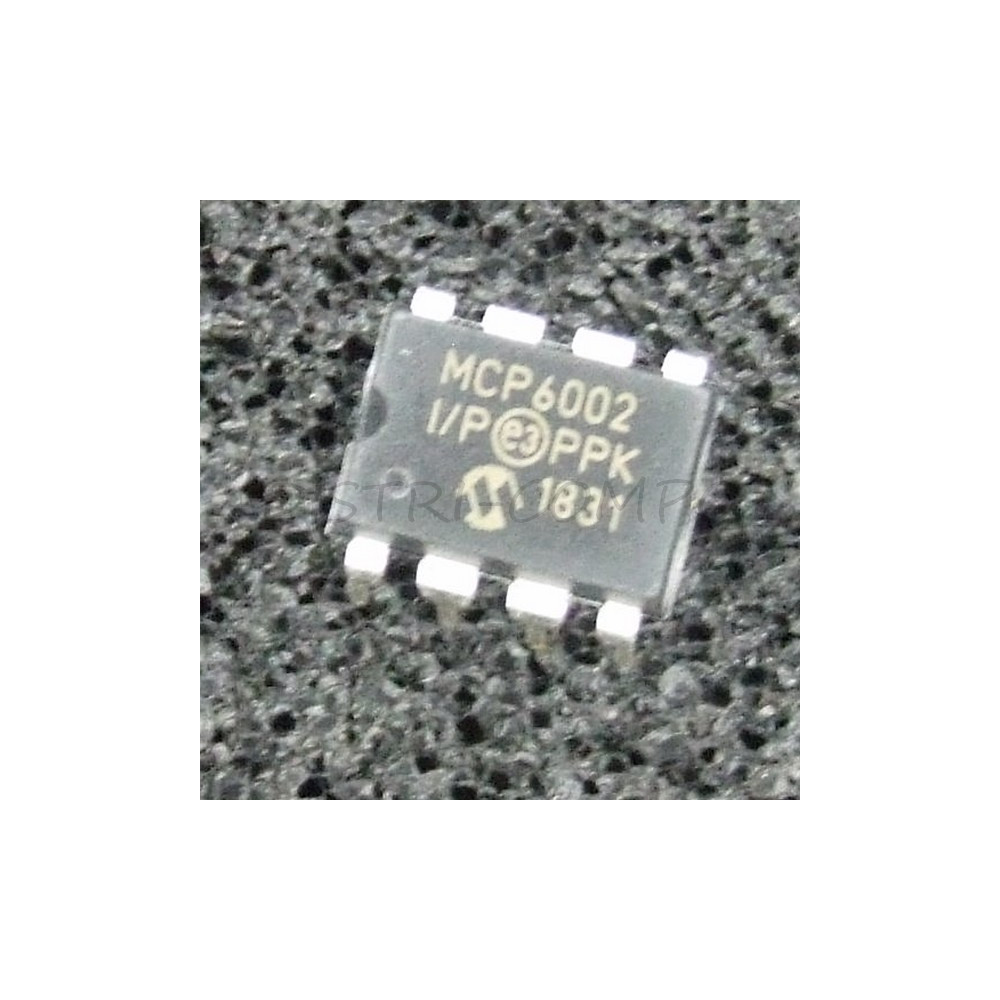 MCP6002-I/P operational amplifiers DIP-8 Microchip RoHS