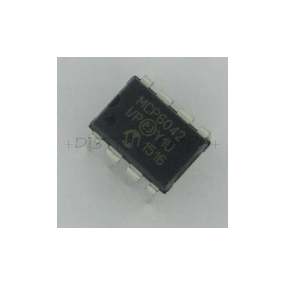 MCP6042-I/P Operational amplifiers dual DIP-8