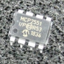 MCP2551I/P speed CAN Transceiver DIP-8 Microchip RoHS