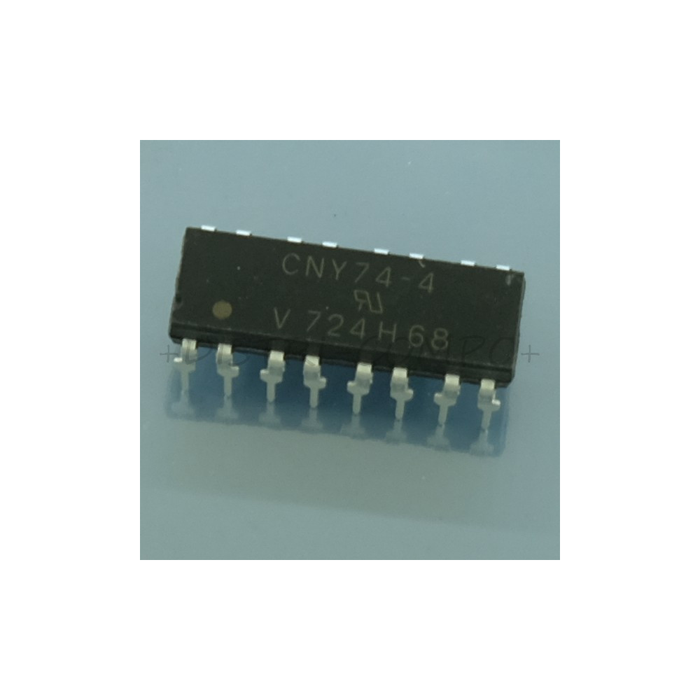 CNY74-4H optocoupleur quad. sortie transistor DIP-16 Vishay RoHS