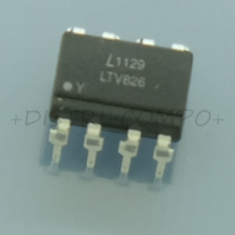LTV826 Optocoupleur 2-Channel DIP-8 Liteon RoHS