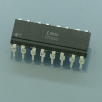 LTV846 Optocoupleur 4-Channel DIP-16 Liteon RoHS