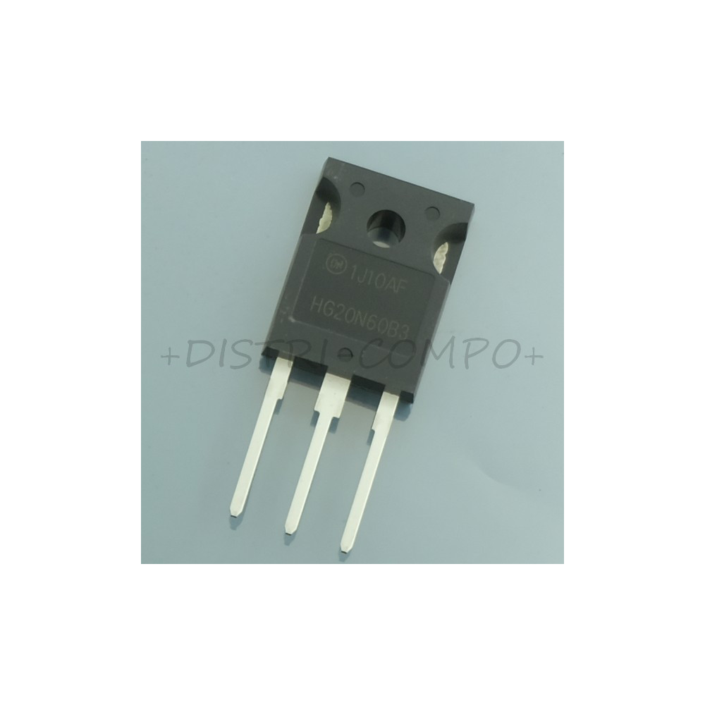HGTG20N60B3 Transistor IGBT N-CH 600V 40A 165W TO-247 ONS RoHS