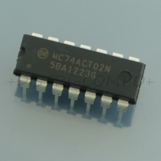MC74ACT02NG NOR Gate 4-Element 2-IN CMOS DIP-14 ONS RoHS