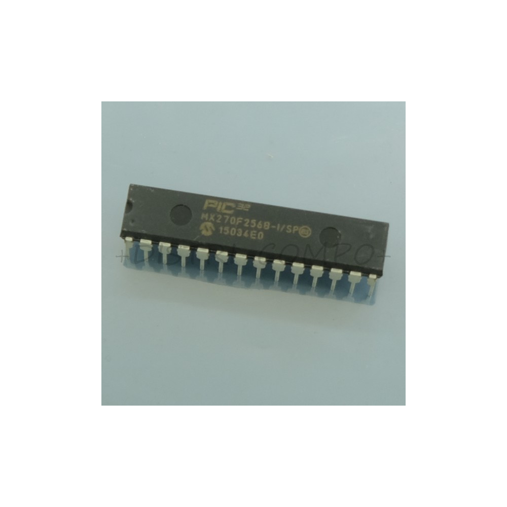 PIC32MX270F256B-I/SP MCU 32-bit MIPS32 256KB Flash DIP-28 Microchip