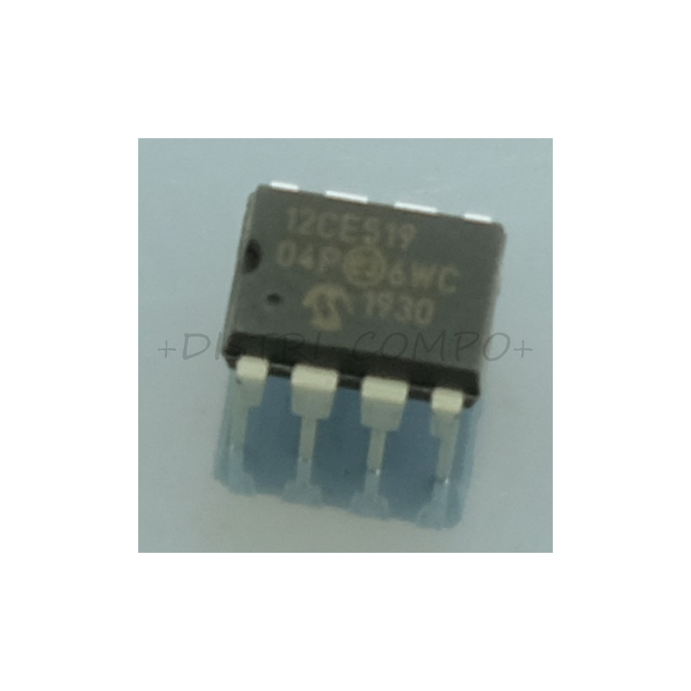 PIC12CE519-04/P MCU OTP DIP-8 Microchip RoHS