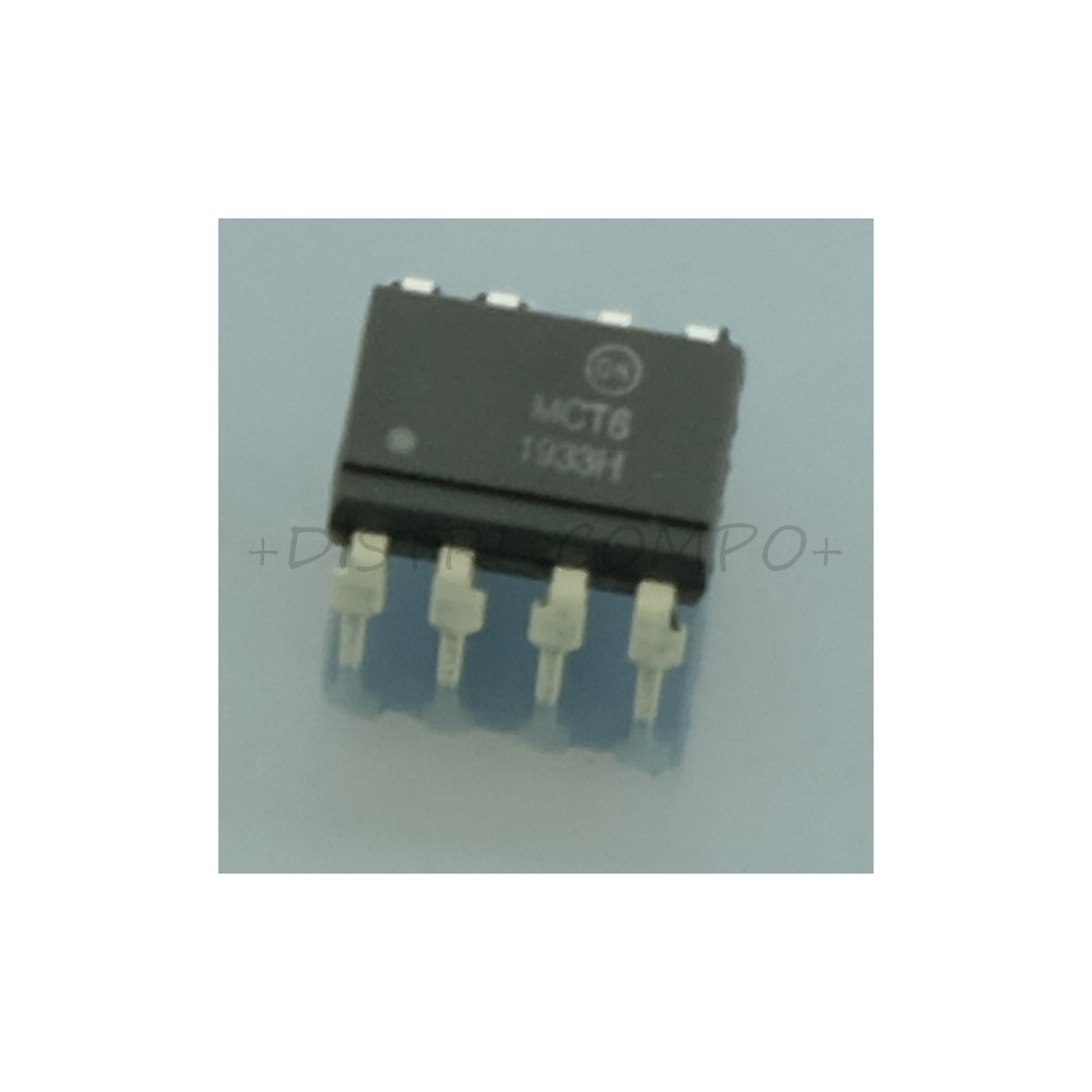 MCT6 Optocoupleur double transistor DIP-8 ONS RoHS