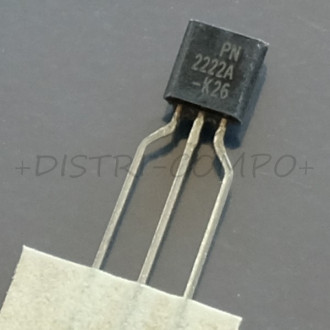 PN2222A Transistor BJT NPN 40V 1A TO-92 ONS RoHS