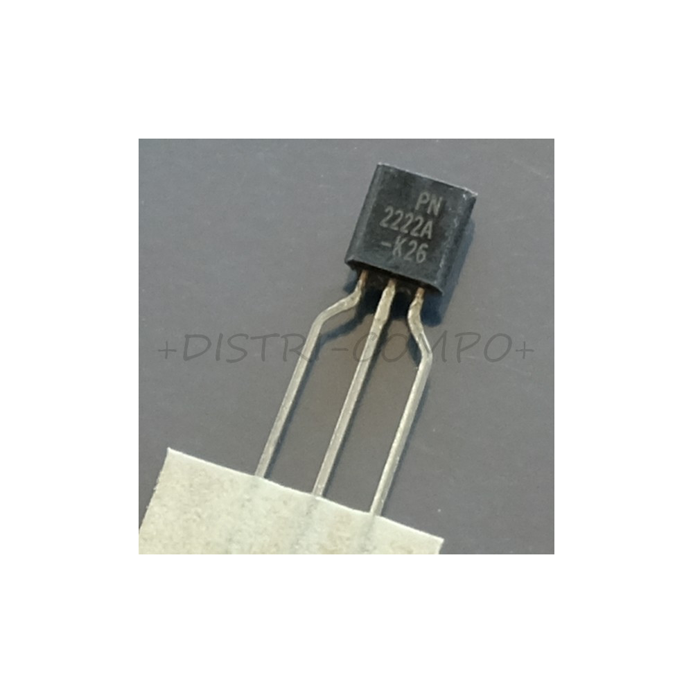 PN2222A Transistor BJT NPN 40V 1A TO-92 ONS RoHS