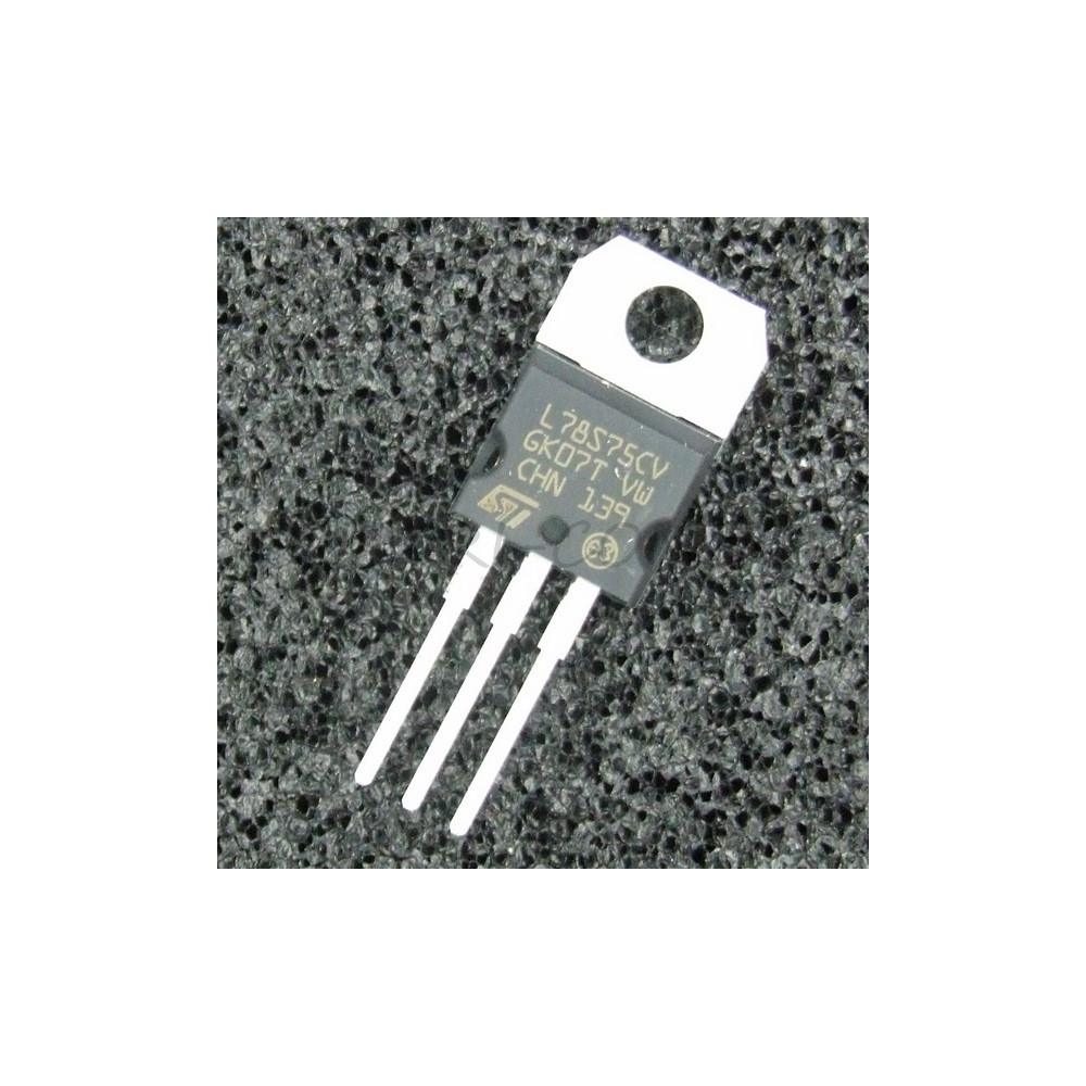 78S75 - L78S75CV Regulateur de tension +7.5V 2A TO-220 STM RoHS