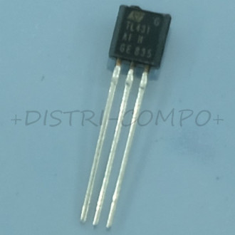 TL431AIZ V-Ref adjustable 2.495V to 36V 100mA TO-92 STM RoHS