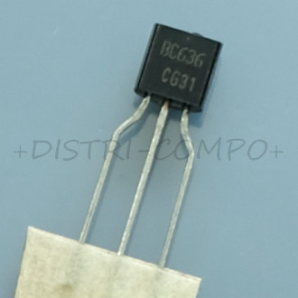 BC636 Transistor BJT PNP 45V 1A TO-92 ONS RoHS
