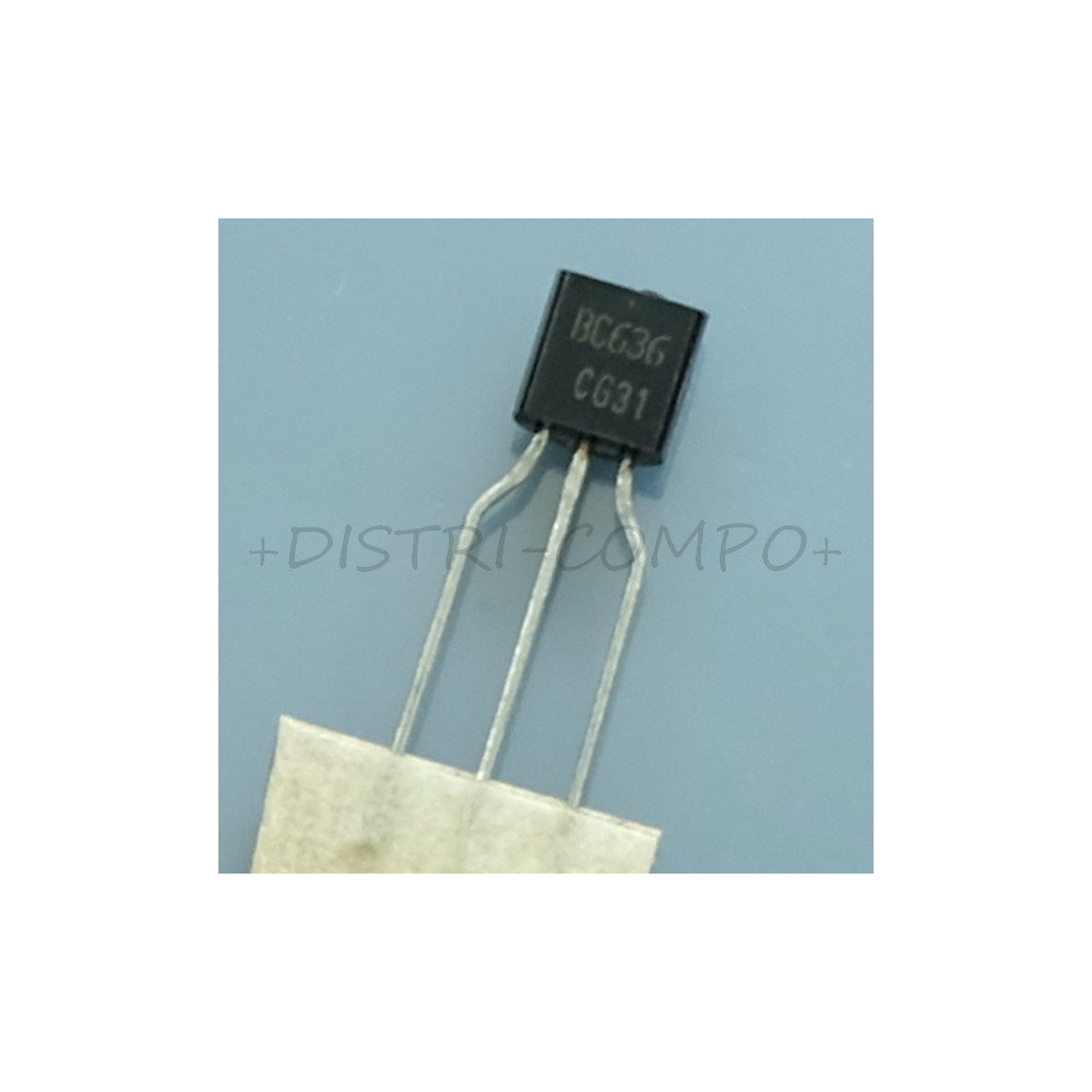 BC636 Transistor BJT PNP 45V 1A TO-92 ONS RoHS