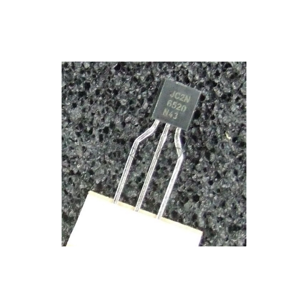 2N6520 Transistor BJT PNP 350V 500mA 625mW TO-92 ONS RoHS